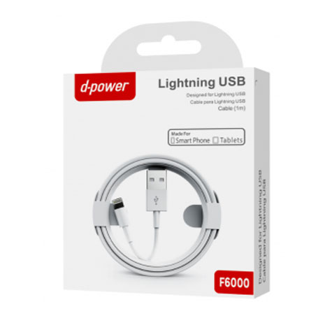 USB iPhone 1M D-Power F6000