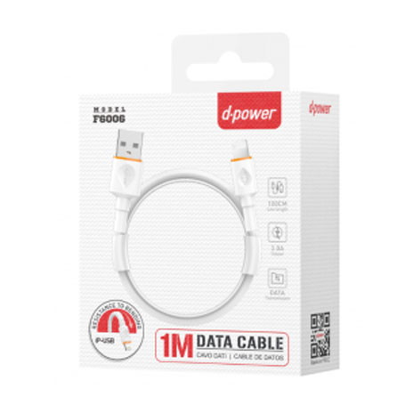 USB iPhone 1M D-Power F6006